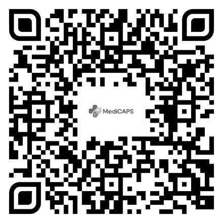 QR code to download the MediCAPS app